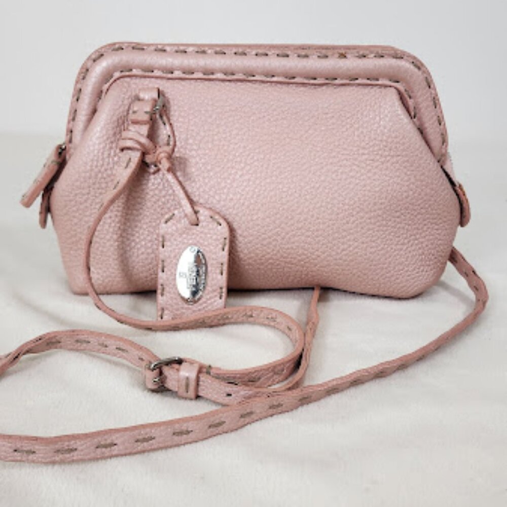 Fendi Selleria MINI crossbody. Minor separation on strap. Super cute.